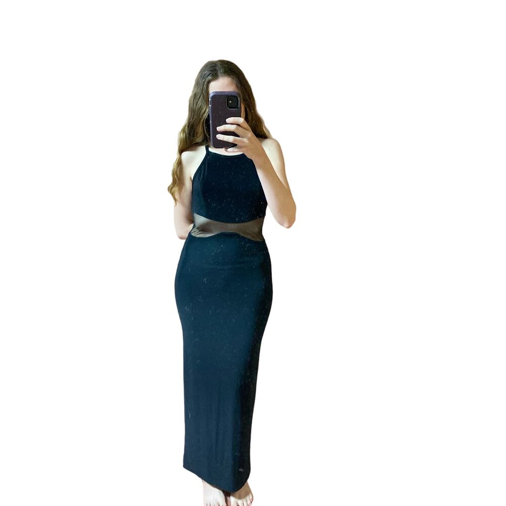 Vintage CHER Mesh Maxi Dress